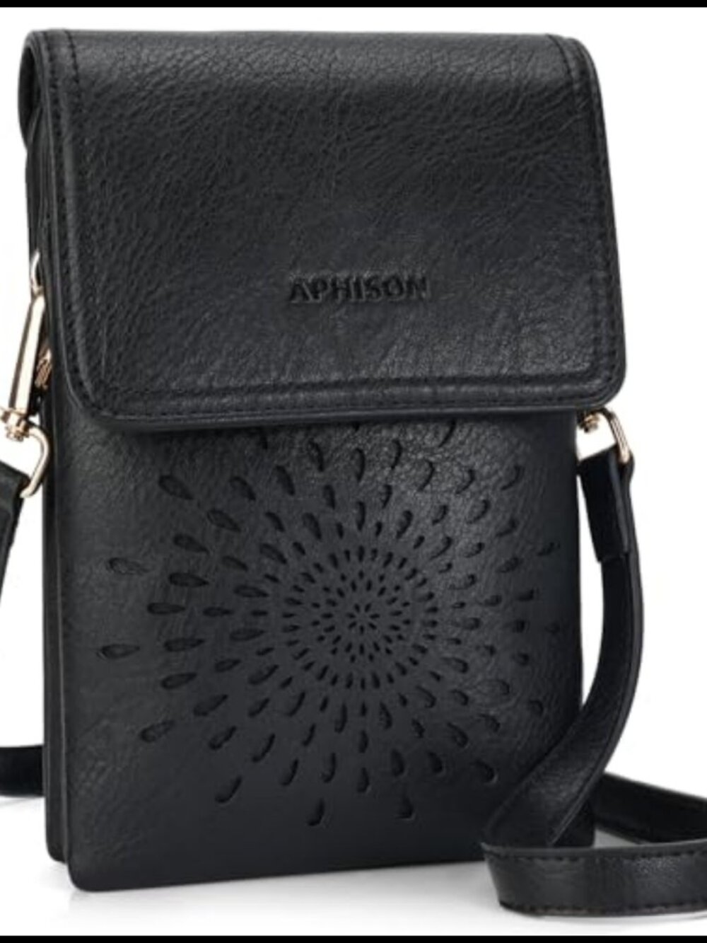 Small Crossbody Bag Vegan Leather Phone Wallet Purse with Card Slots